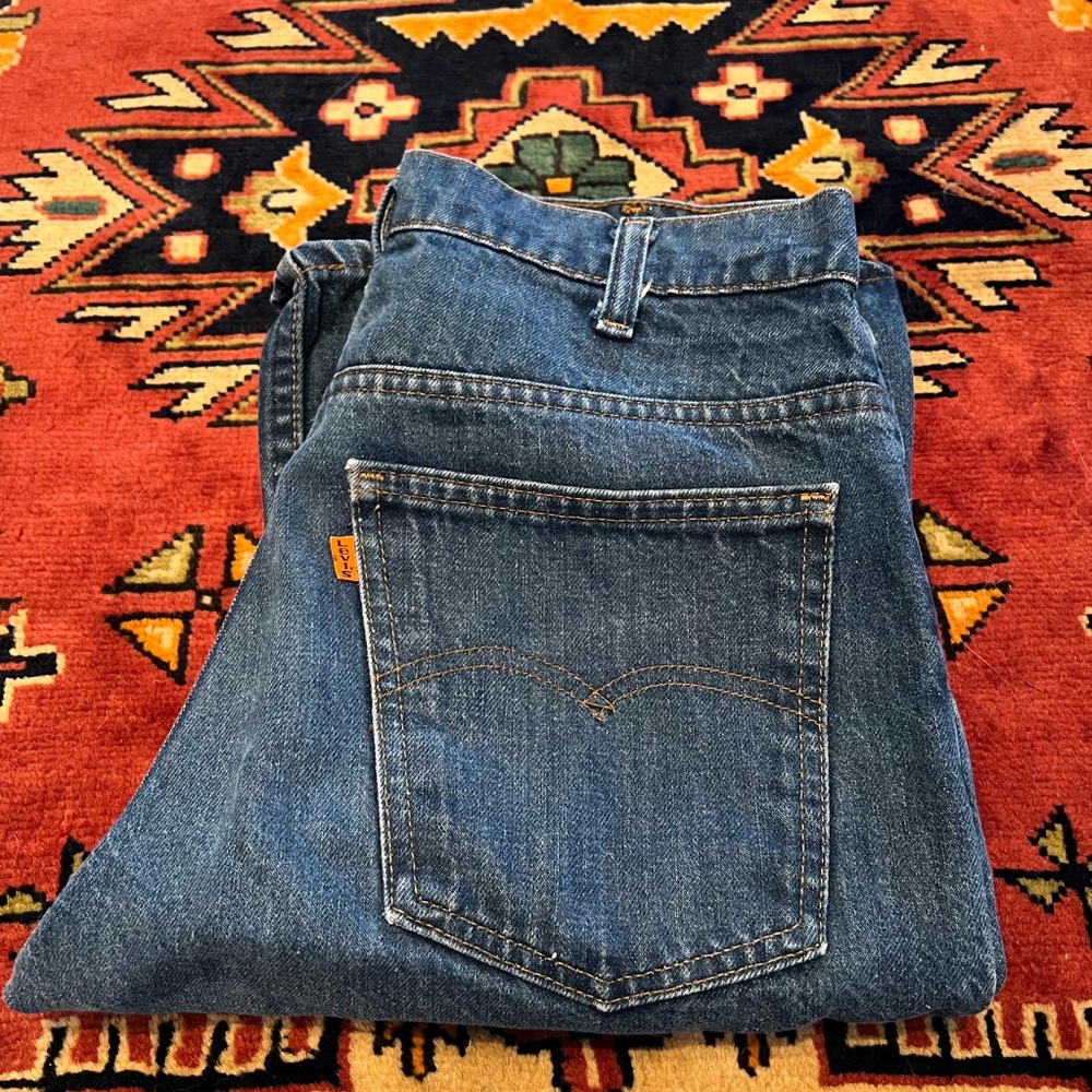 Vintage Levi’s 646 Bootleg Flare Jeans Tagged 31x36